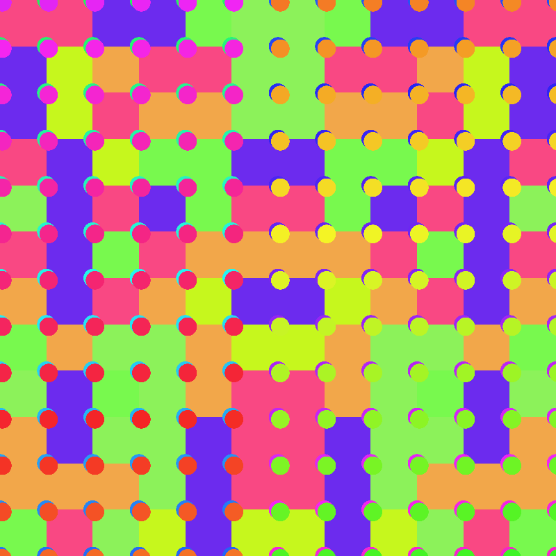 Squares and dots #23 static token preview