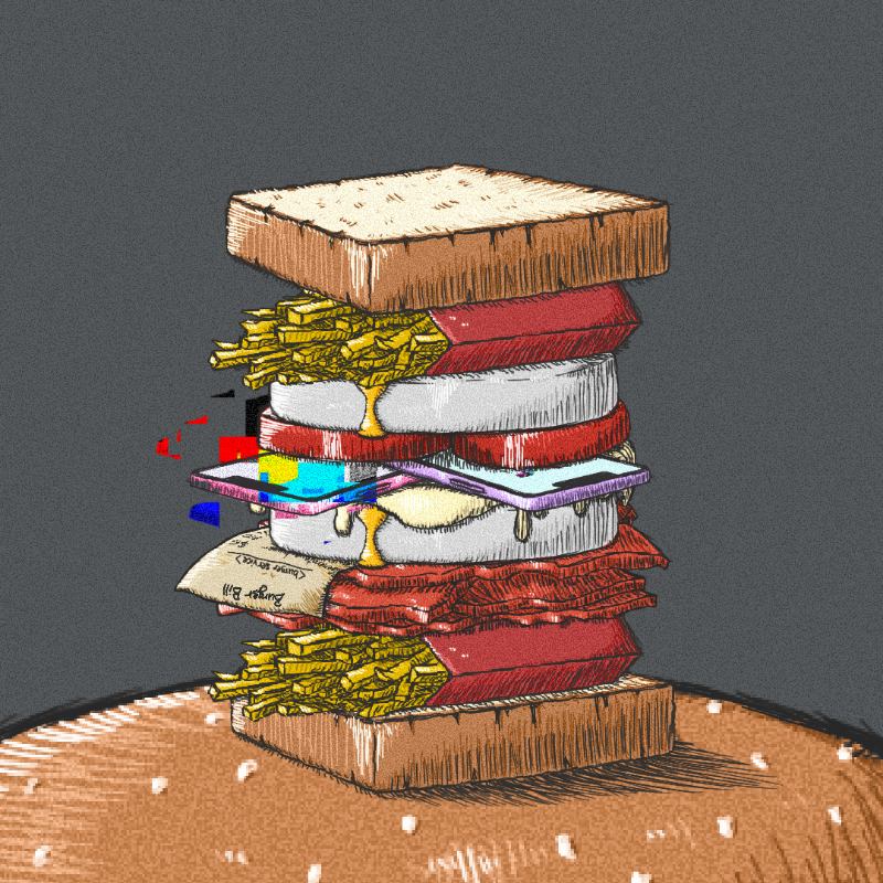 Burger/Sandwich Generator #11 static token preview