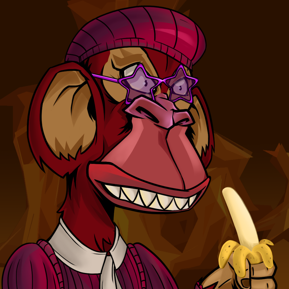 The Wanderer Monkey #8 static token preview