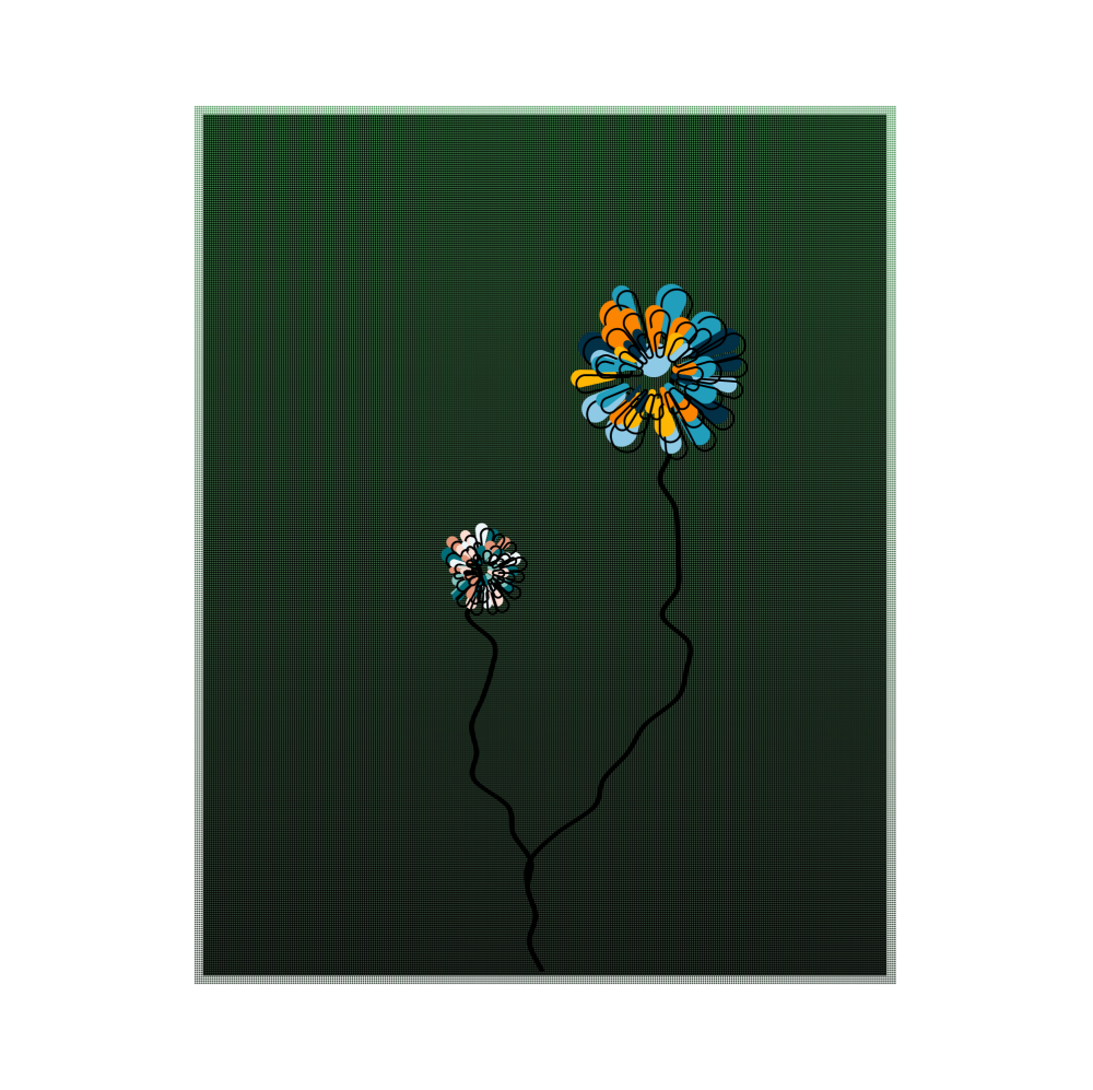 五彩向日葵 colorful sunflowers #2 static token preview