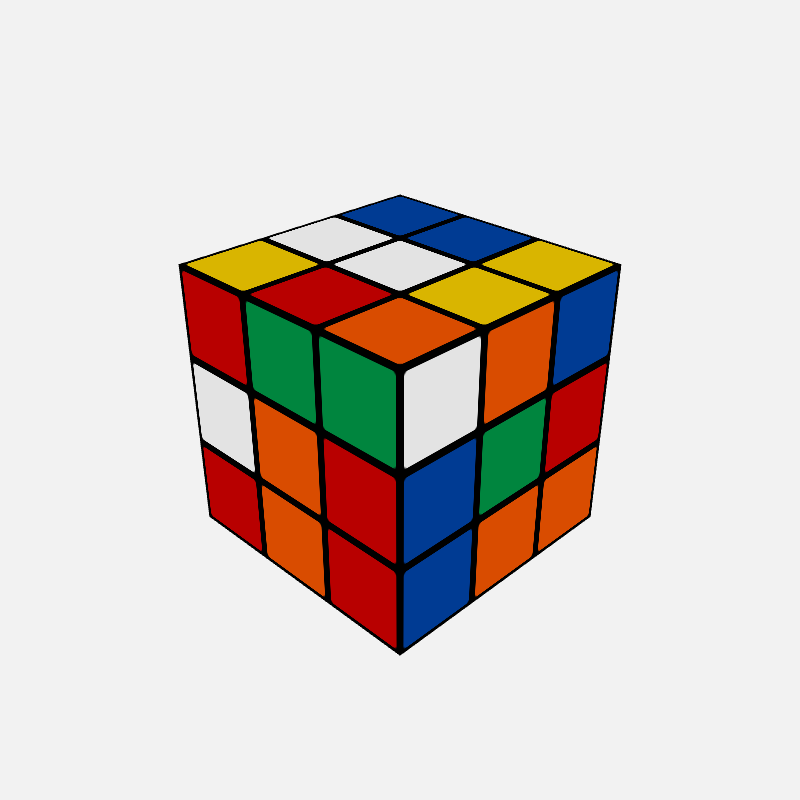 Rubik's Cube #24 static token preview