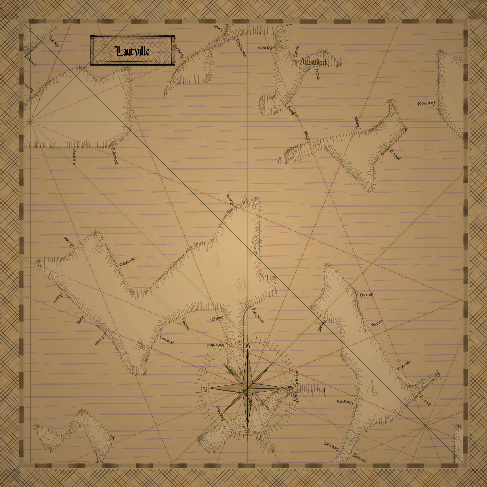 Nautical Map #12 static token preview