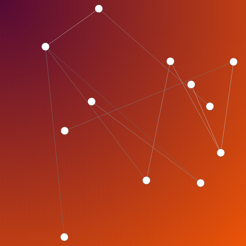 Brownian Graph #5 static token preview
