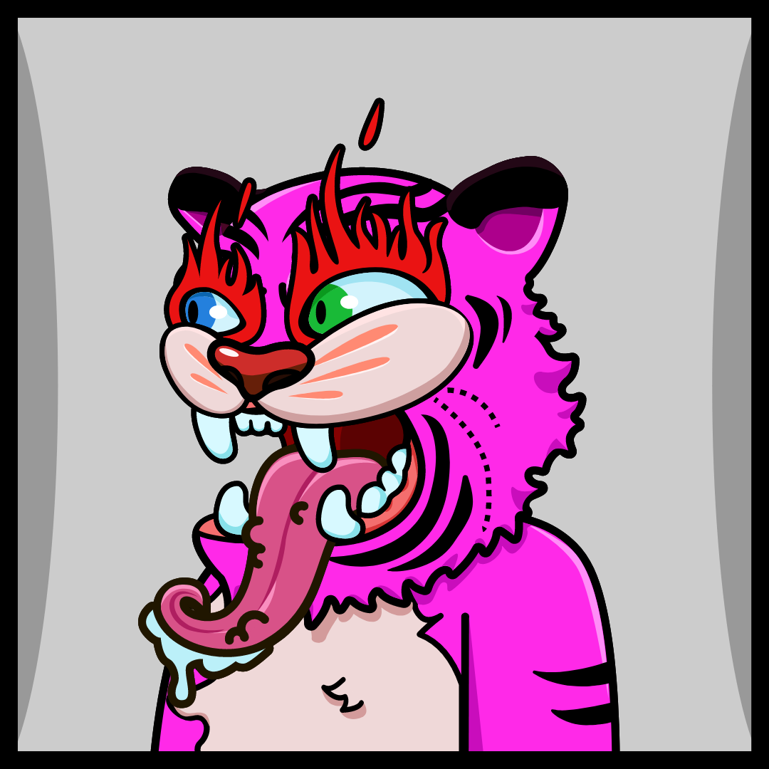 TIGERS Bored Club #18 static token preview