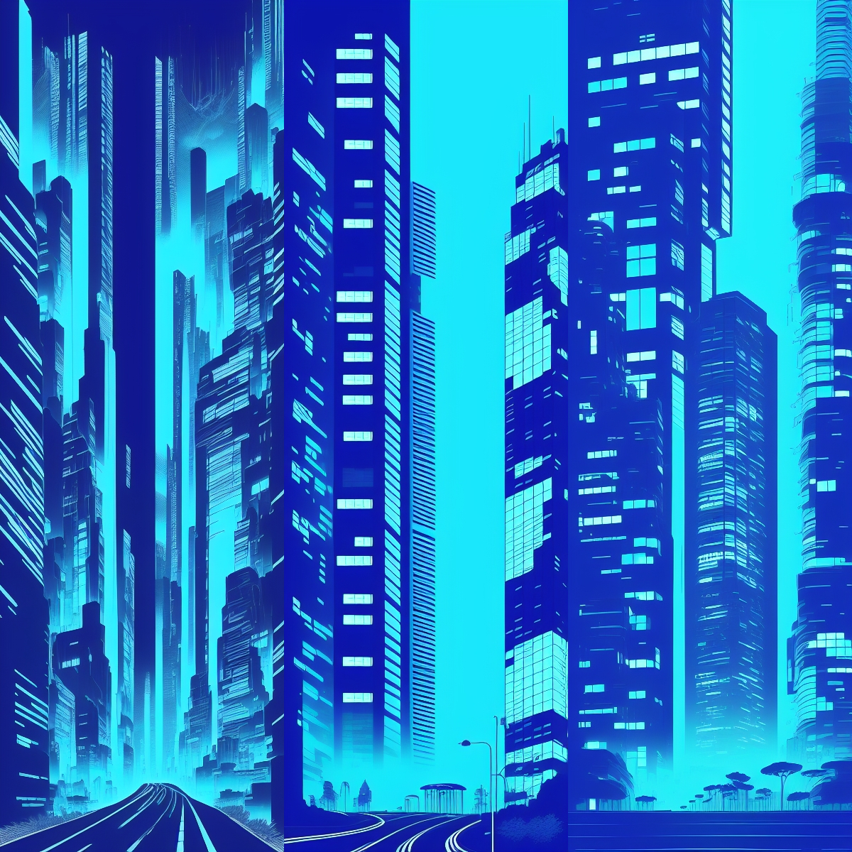 Blue City #2 static token preview