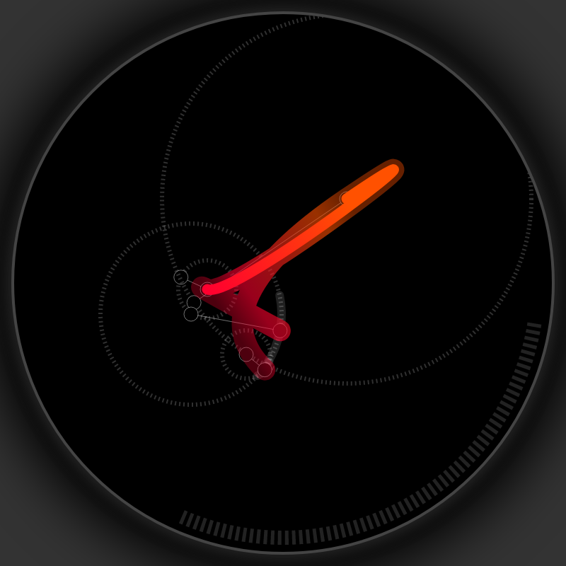 Neon Curves #13 static token preview