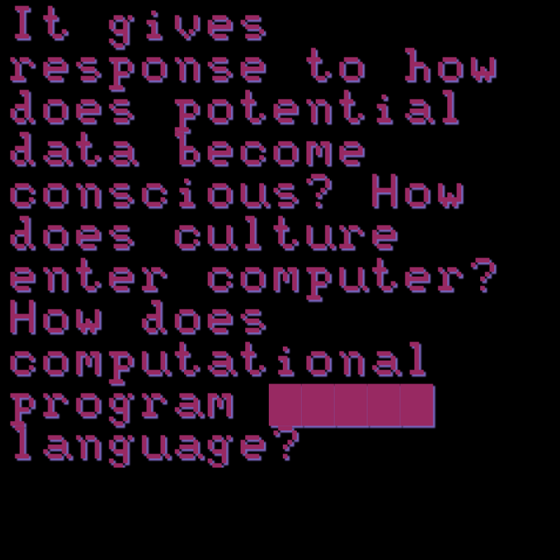 AI Sentences on Digital Art #3 static token preview