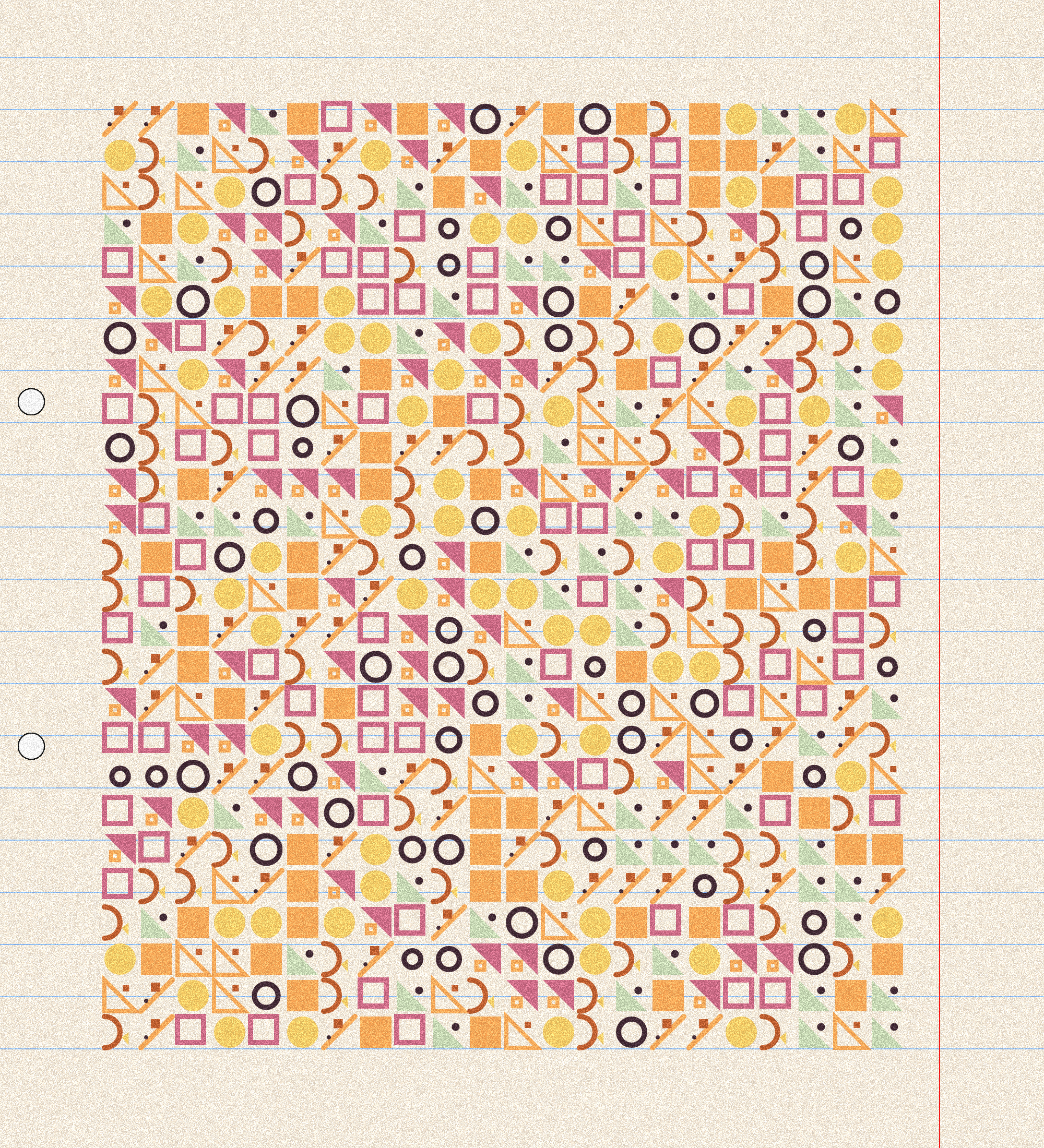 sketchbook page 4: basic shapes #11 static token preview