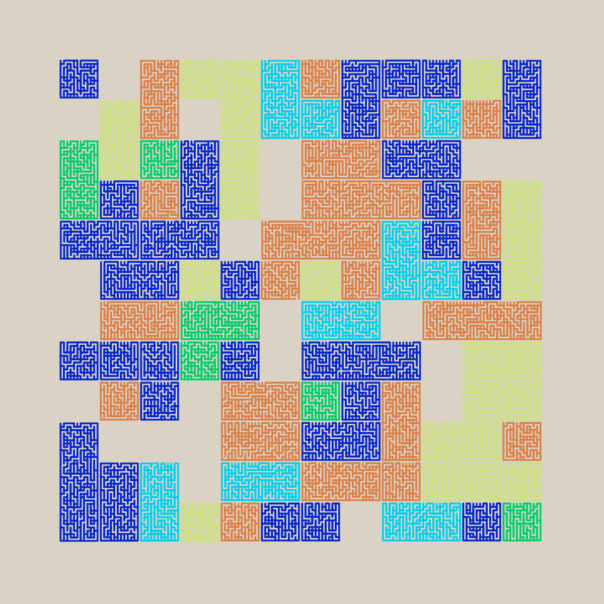 Algorithmic Labyrinth #17 static token preview