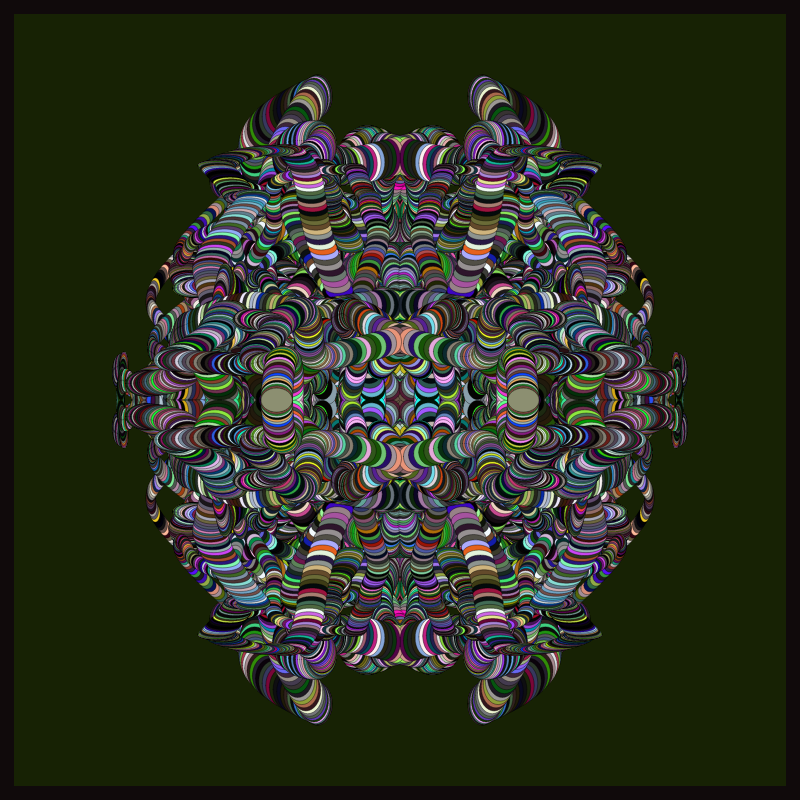 Symmetric Perlinized Ellipse #15 static token preview