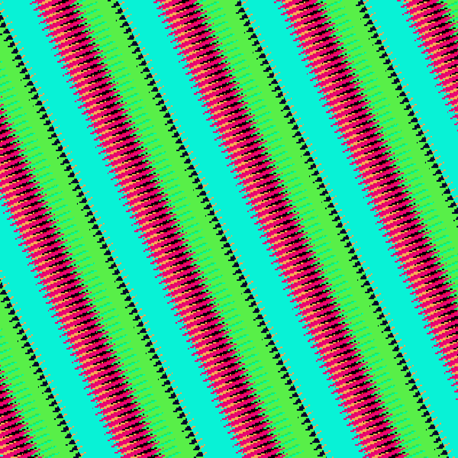 Dithered Stripes #15 static token preview