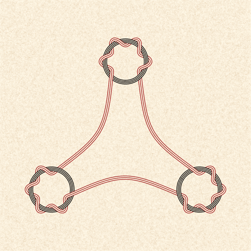 Sinusoidal Weave #8 static token preview