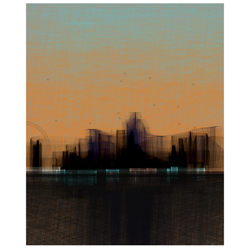 Metropolitan Twilight #22 static token preview