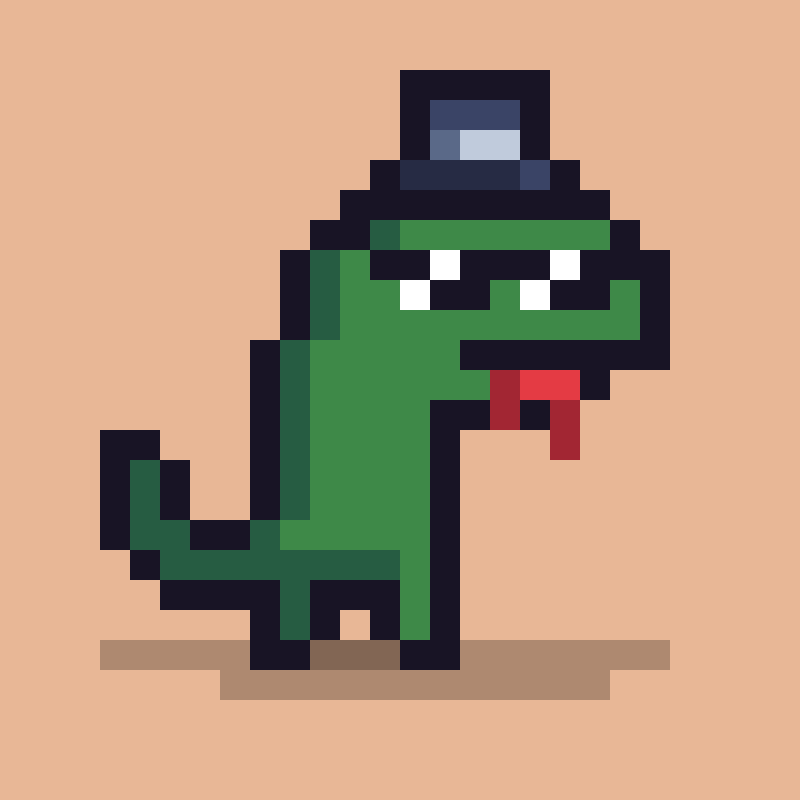Pixel Dinos #16 static token preview