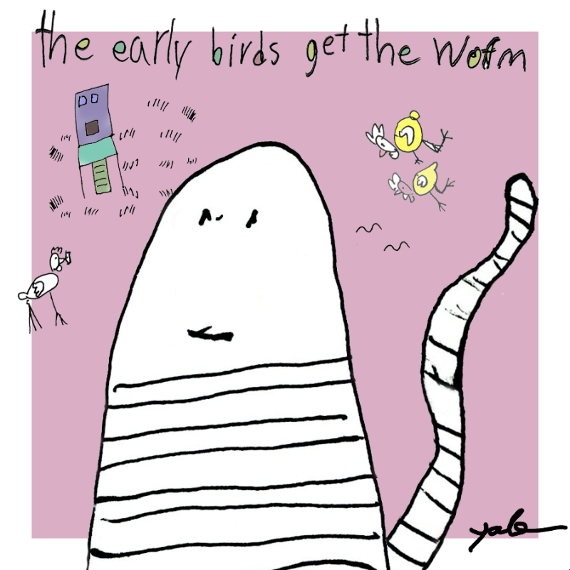 The Early Birds Get The Worm #4 static token preview