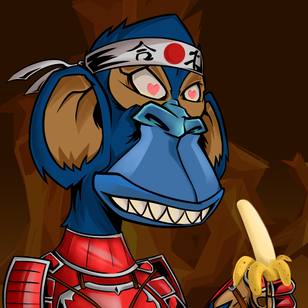 The Wanderer Monkey #7 static token preview