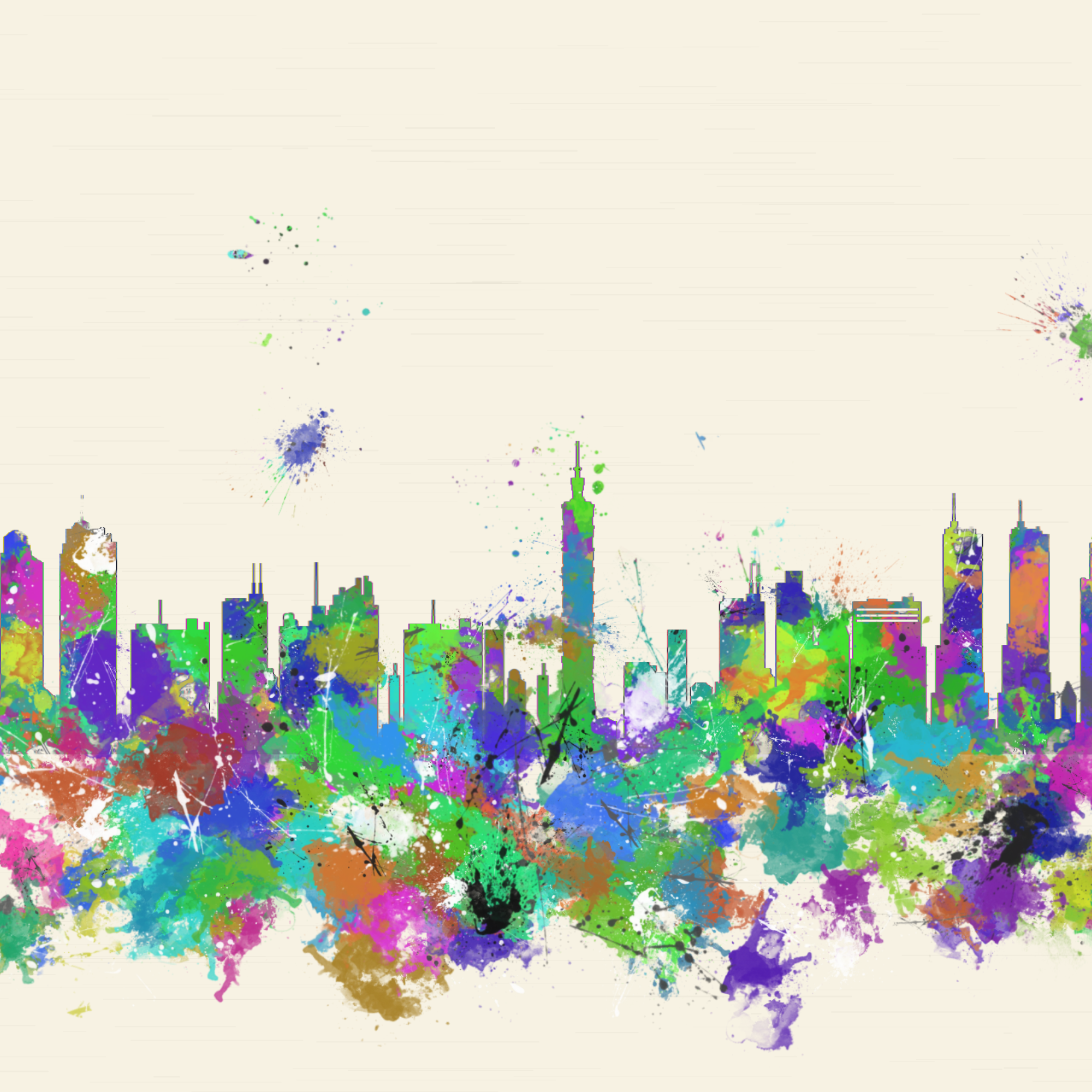 Urban paints #1 static token preview