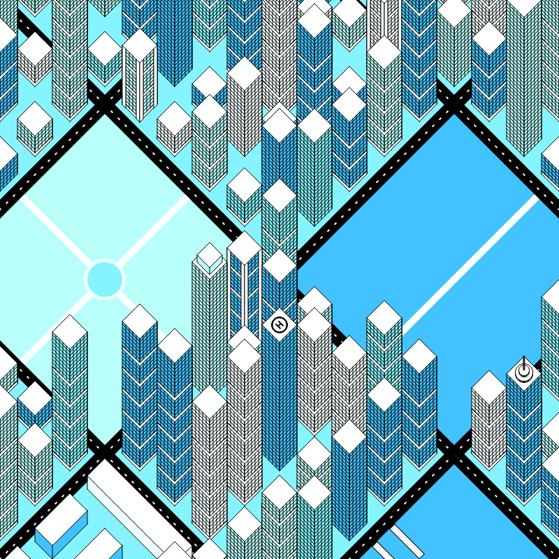 A City from Above #22 static token preview