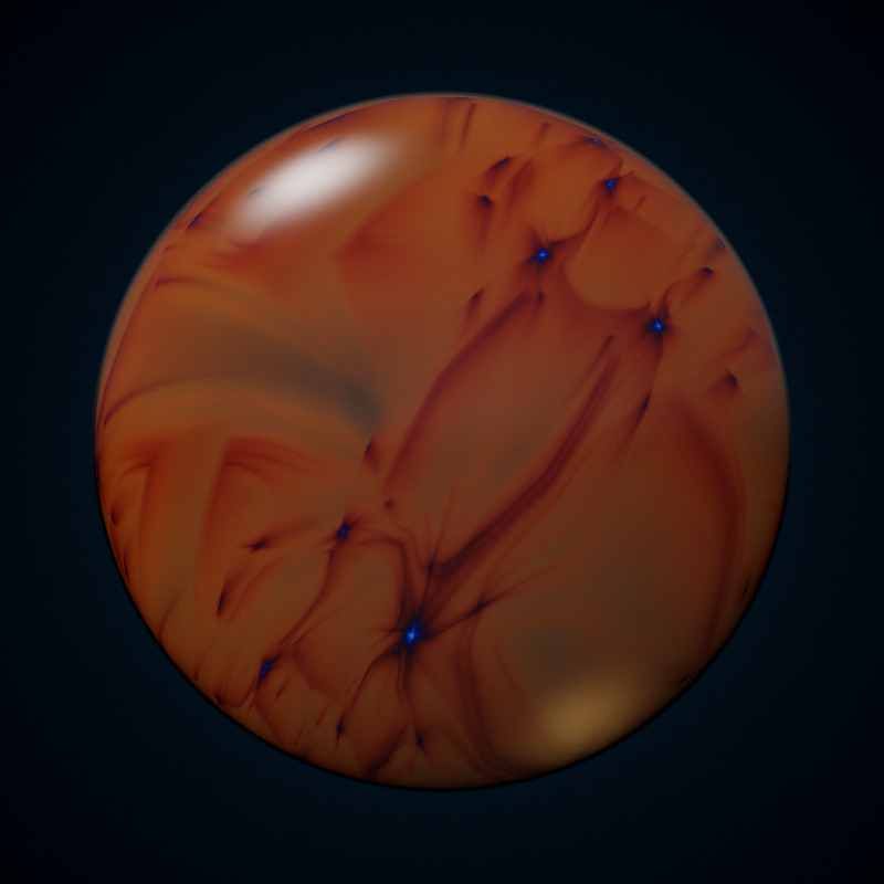 Fractal Marbles #21 static token preview