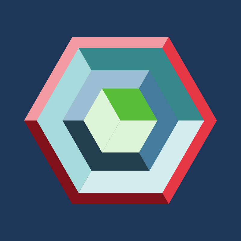 Hexagones - Art for Bots #1 static token preview