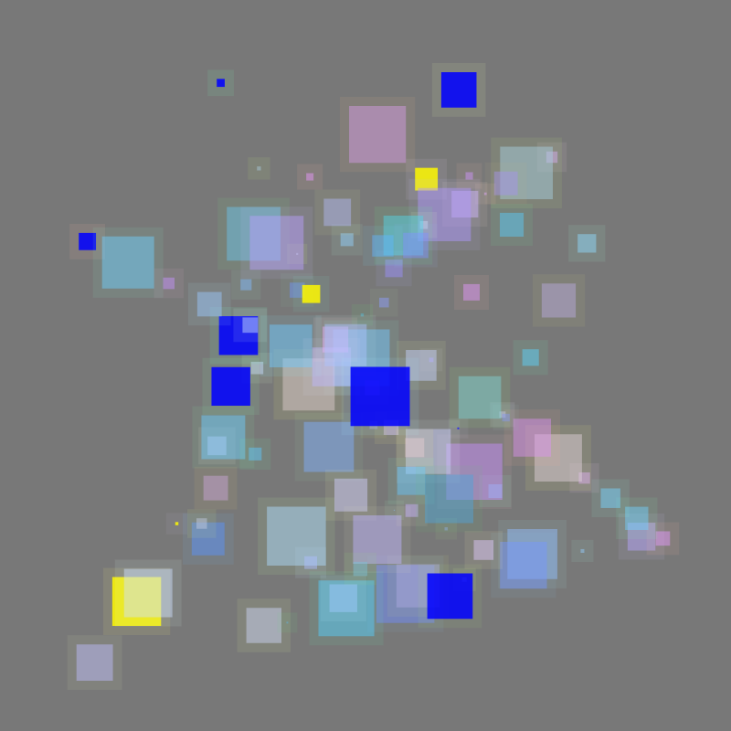 Transient Abstract Bubble Machine #14 static token preview