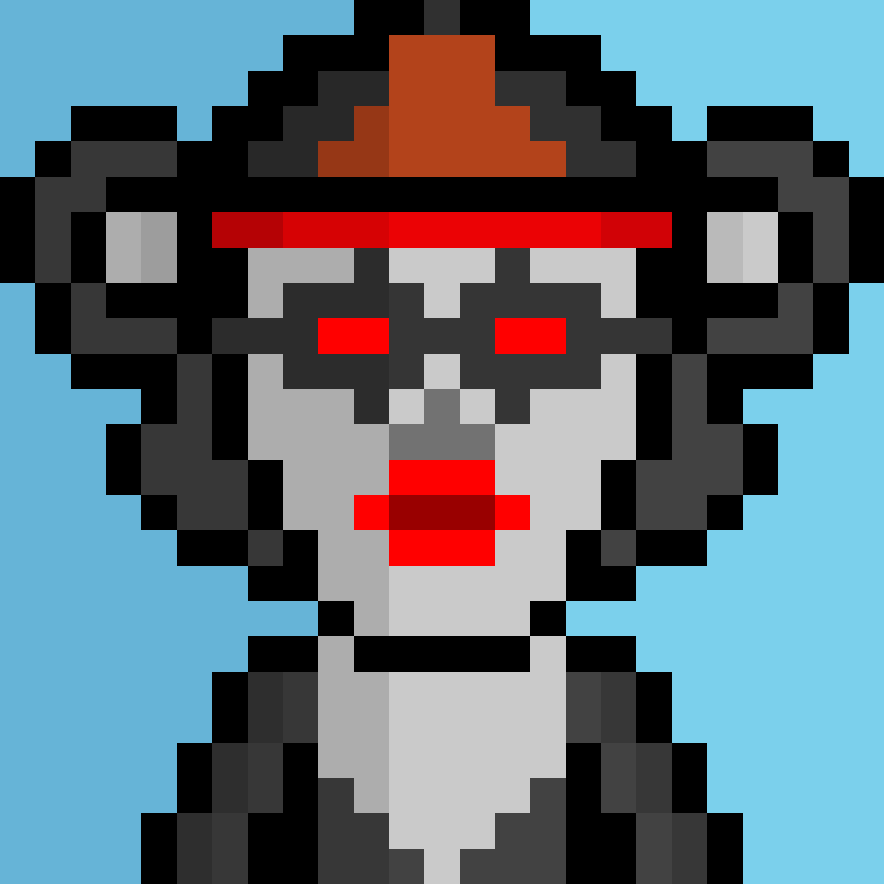 Morixels Monkey #21 static token preview