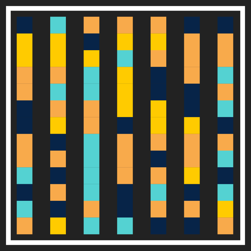 pillars of randomness #3 static token preview