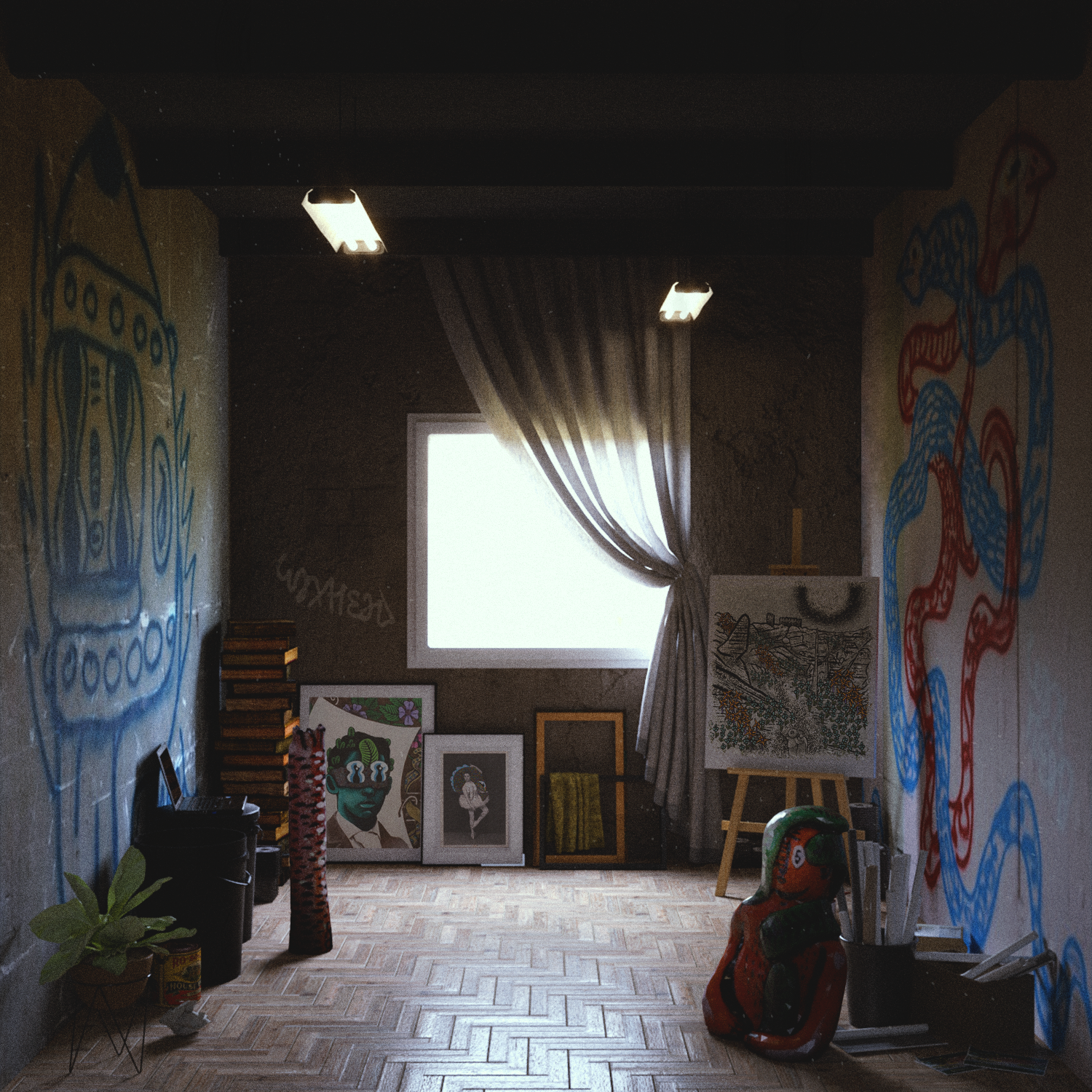 Everlasting Waxhead studio #10 static token preview