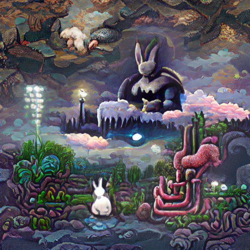 Follow the White Rabbit #3 static token preview