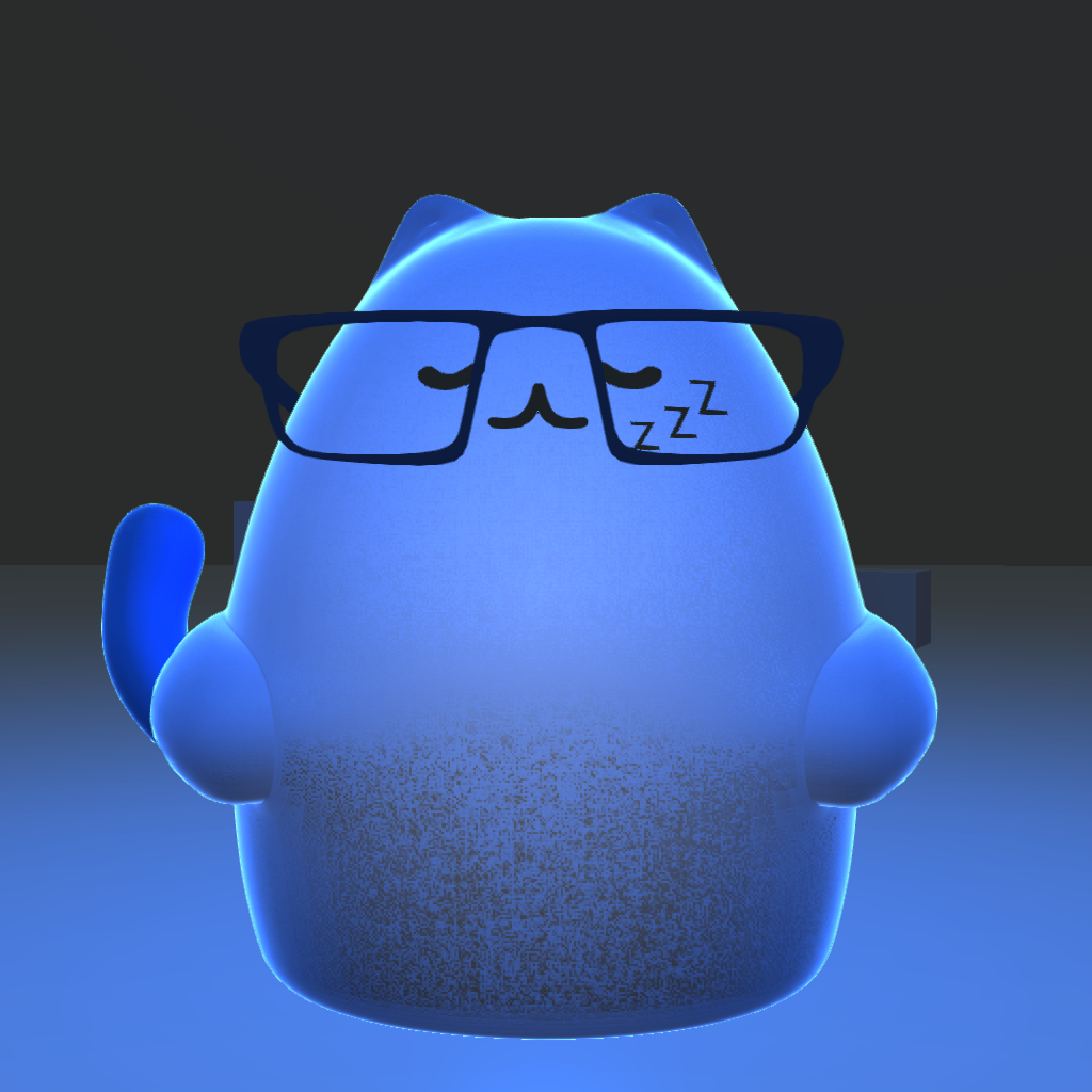 Glow Kitties #3 static token preview