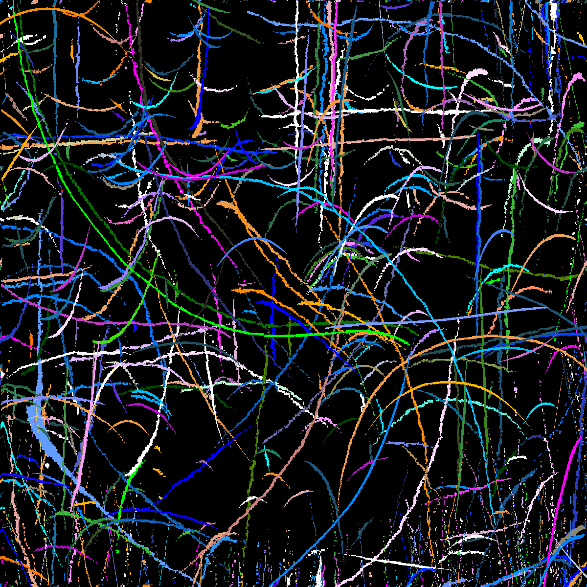 Pollock's Style Generator #22 static token preview