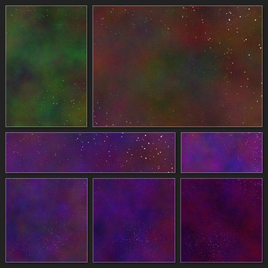 Nebula Clusters #2 static token preview