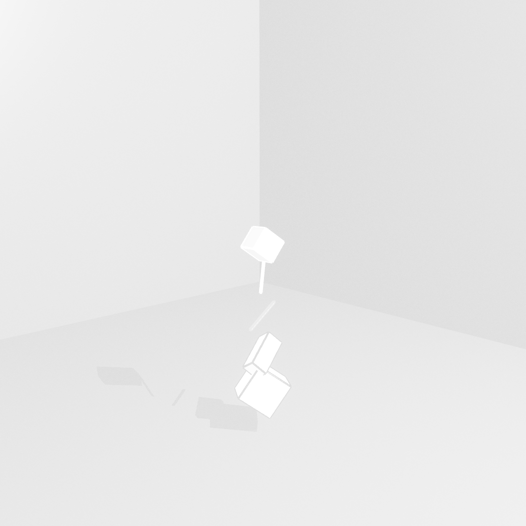 Cubes Blancs sur Fond Blanc #17 static token preview