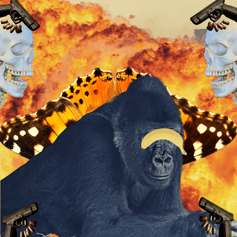 Blinded apes #17 static token preview