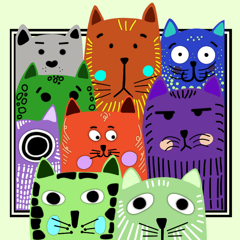 Kitty's Frame #19 static token preview