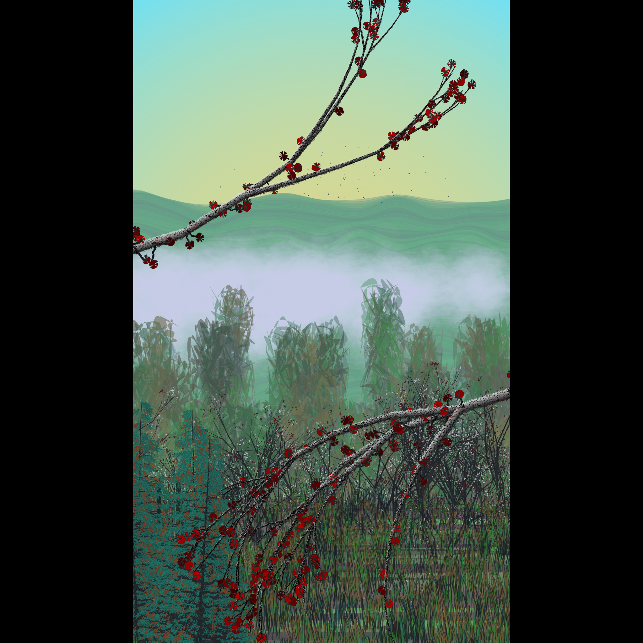 Budding Spring #11 static token preview