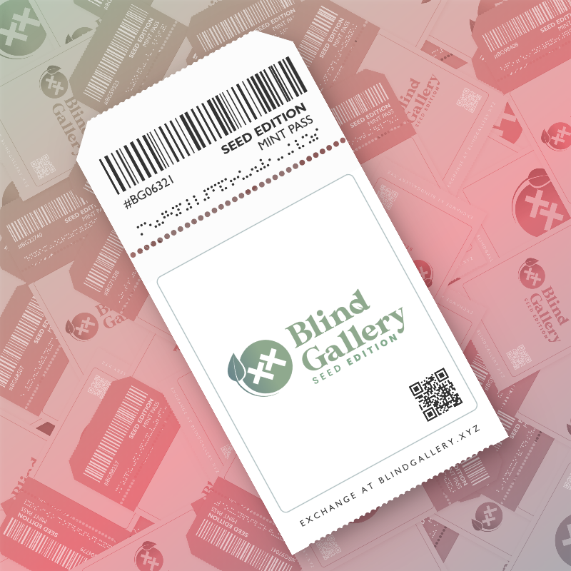Blind Gallery Mint Pass (Seed Edition) #9 static token preview