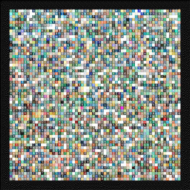 [ascii.dreams.1] #1 static token preview