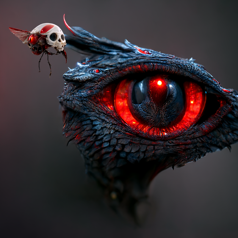 AI Eyes and Insect #4 static token preview