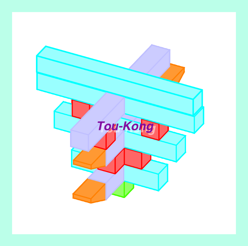 Tou-Kong NFT #17 static token preview