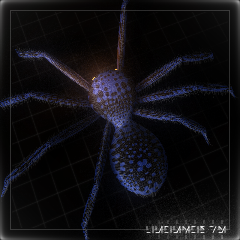 Impure Spiders #21 static token preview