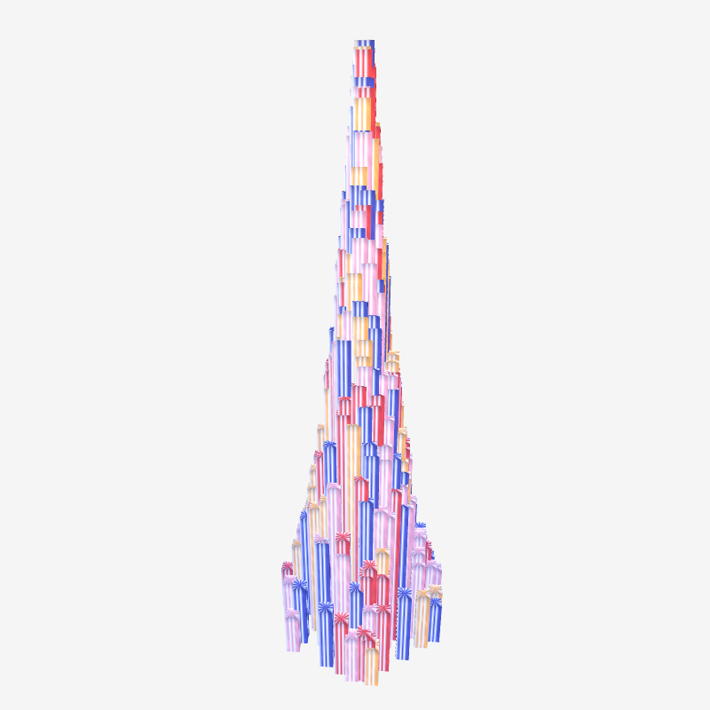 Stripe Skyscraper #6 static token preview
