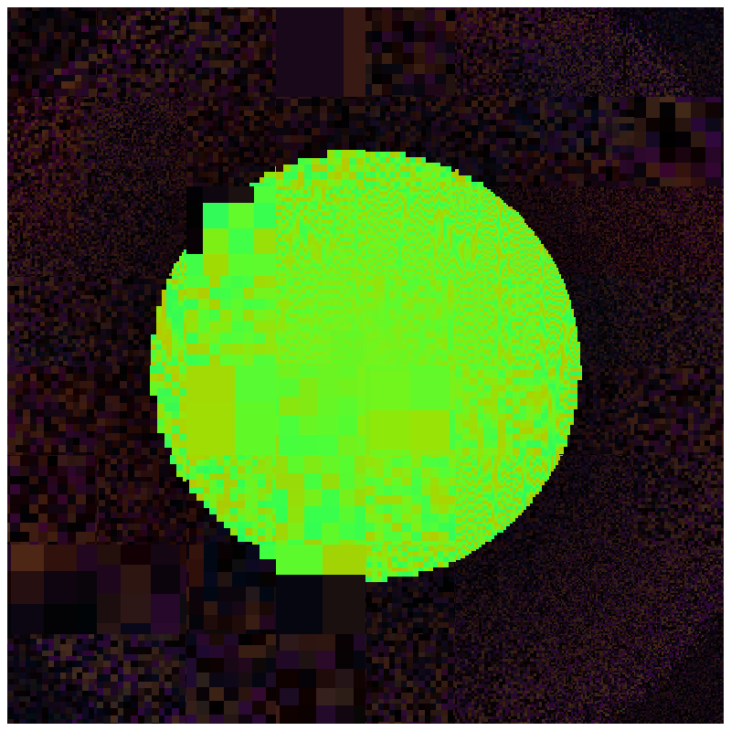 Sinister Planet Pixelated #9 static token preview