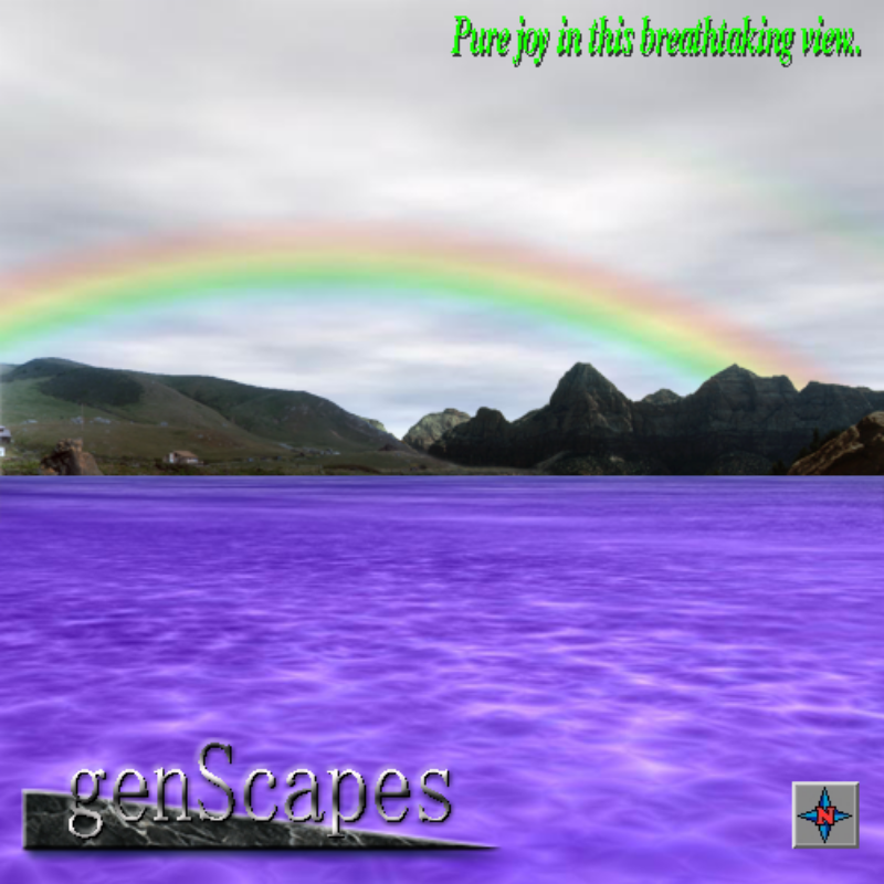genScapes #22 static token preview