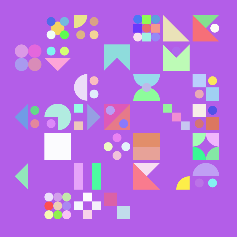 Confetti Shapes #18 static token preview