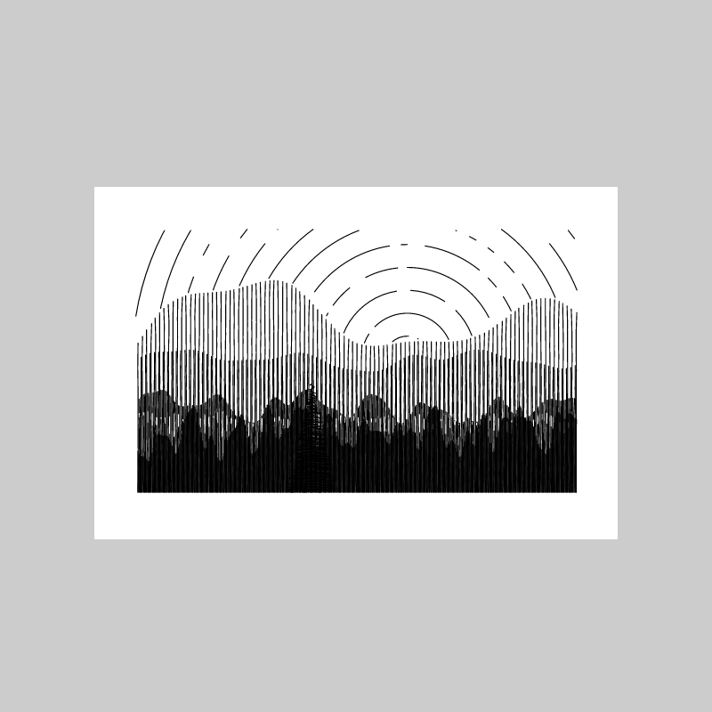 Layered Landscapes #13 static token preview