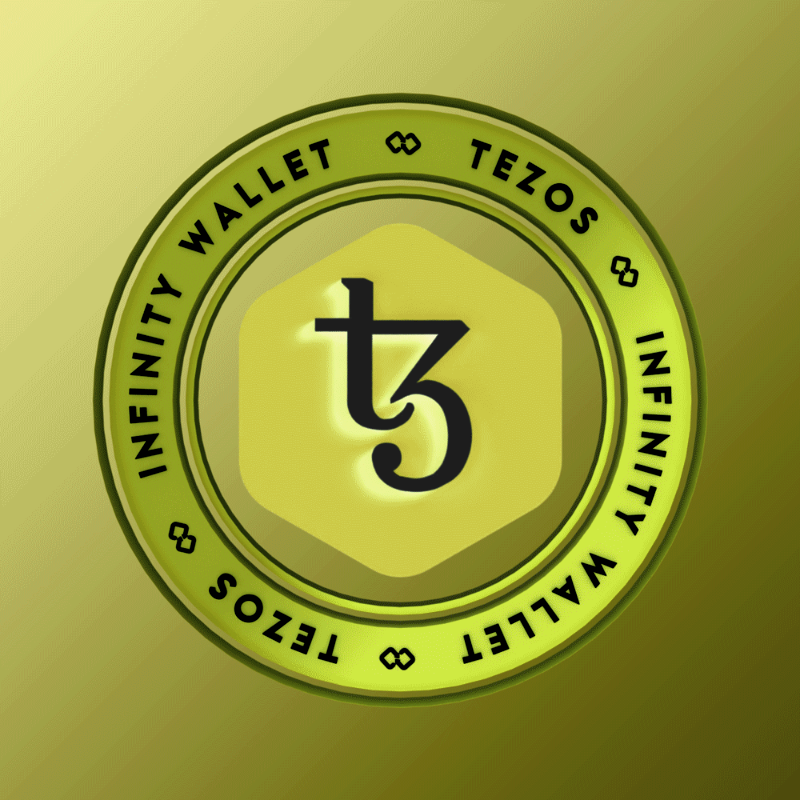 Tezos x Infinity Wallet #130 static token preview