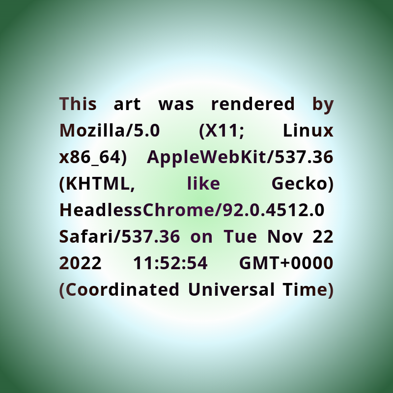 BROWSER ART #87 static token preview