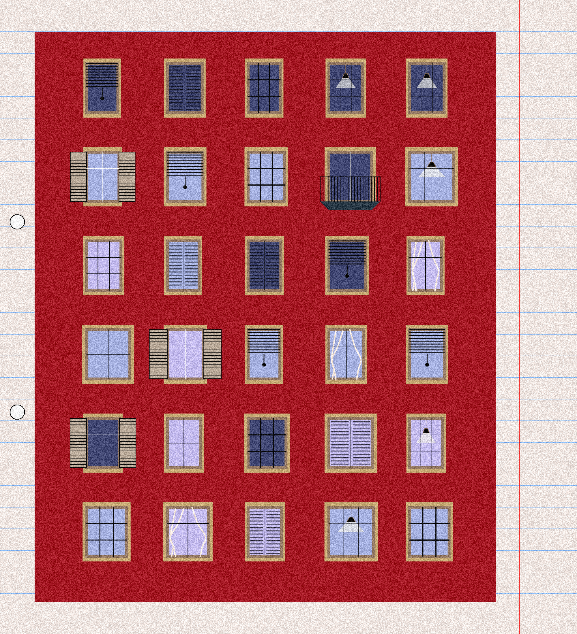 sketchbook page 9: windows #15 static token preview