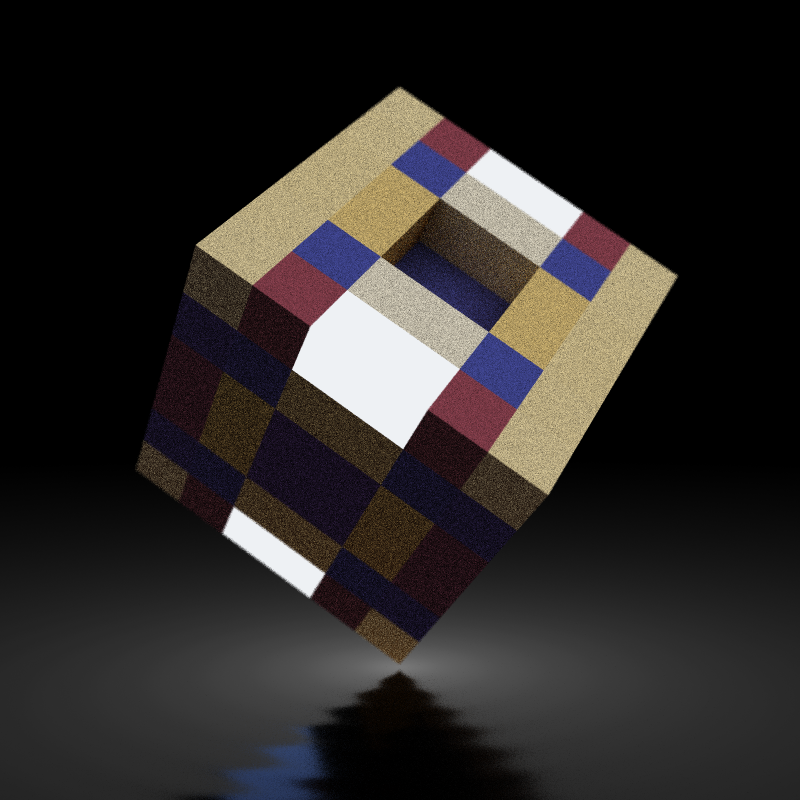 Fractal Cubes #3 static token preview